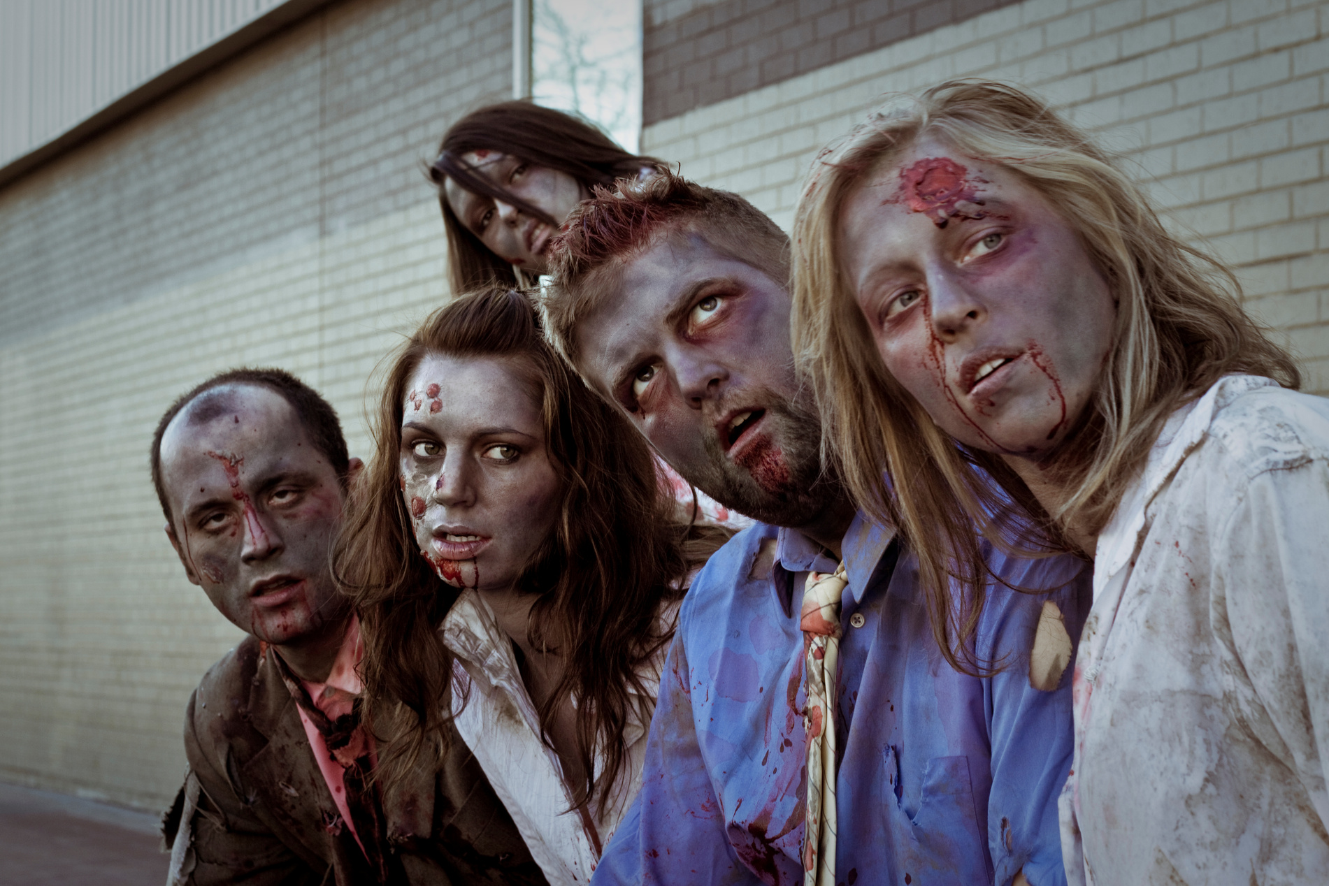 bus stop zombies